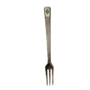 Antique Hilton Hotel Pickle Fork Silver Plate International Silver BP Silverware Cutlery Hotel Dining Vintage Travel