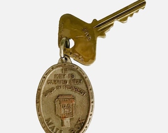 Vintage New York Biltmore Hotel Key & Fob Grand Central NYC # 1610