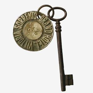 Vintage European Hotel Keys - Etsy