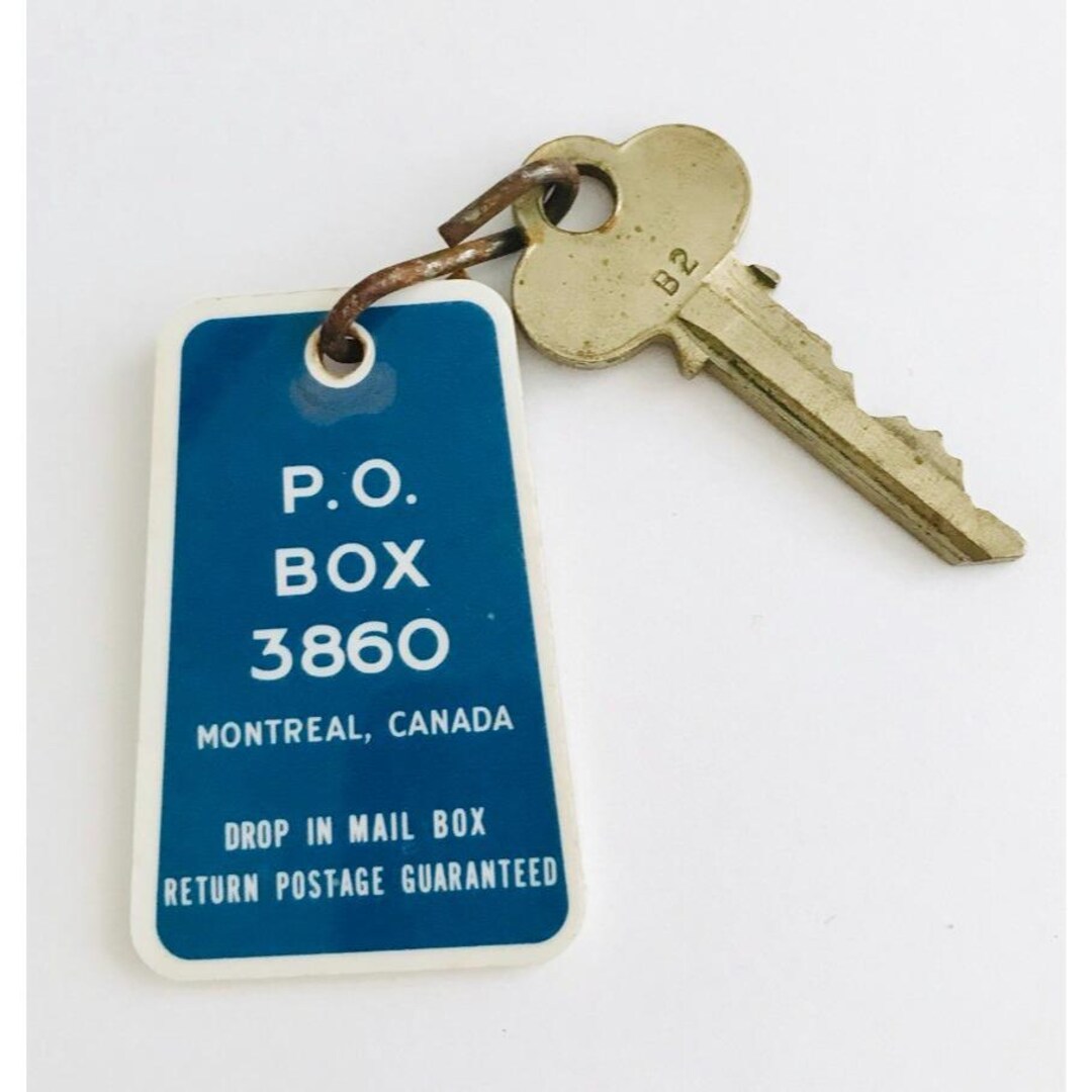 Vintage Montreal Canada Hotel Key & Fob Room 859 Canadian Motels Inns ...