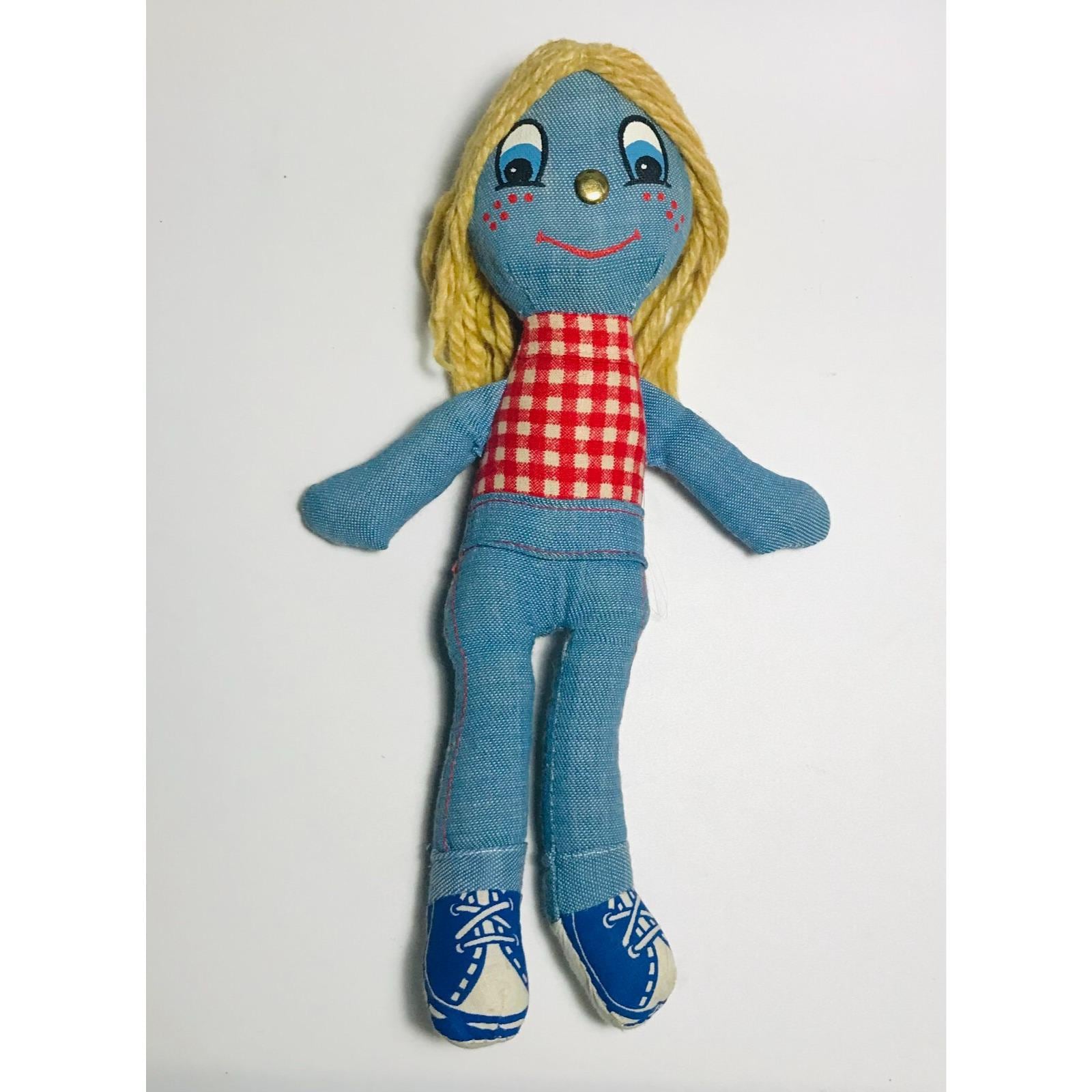 Denim Rag Doll - Etsy