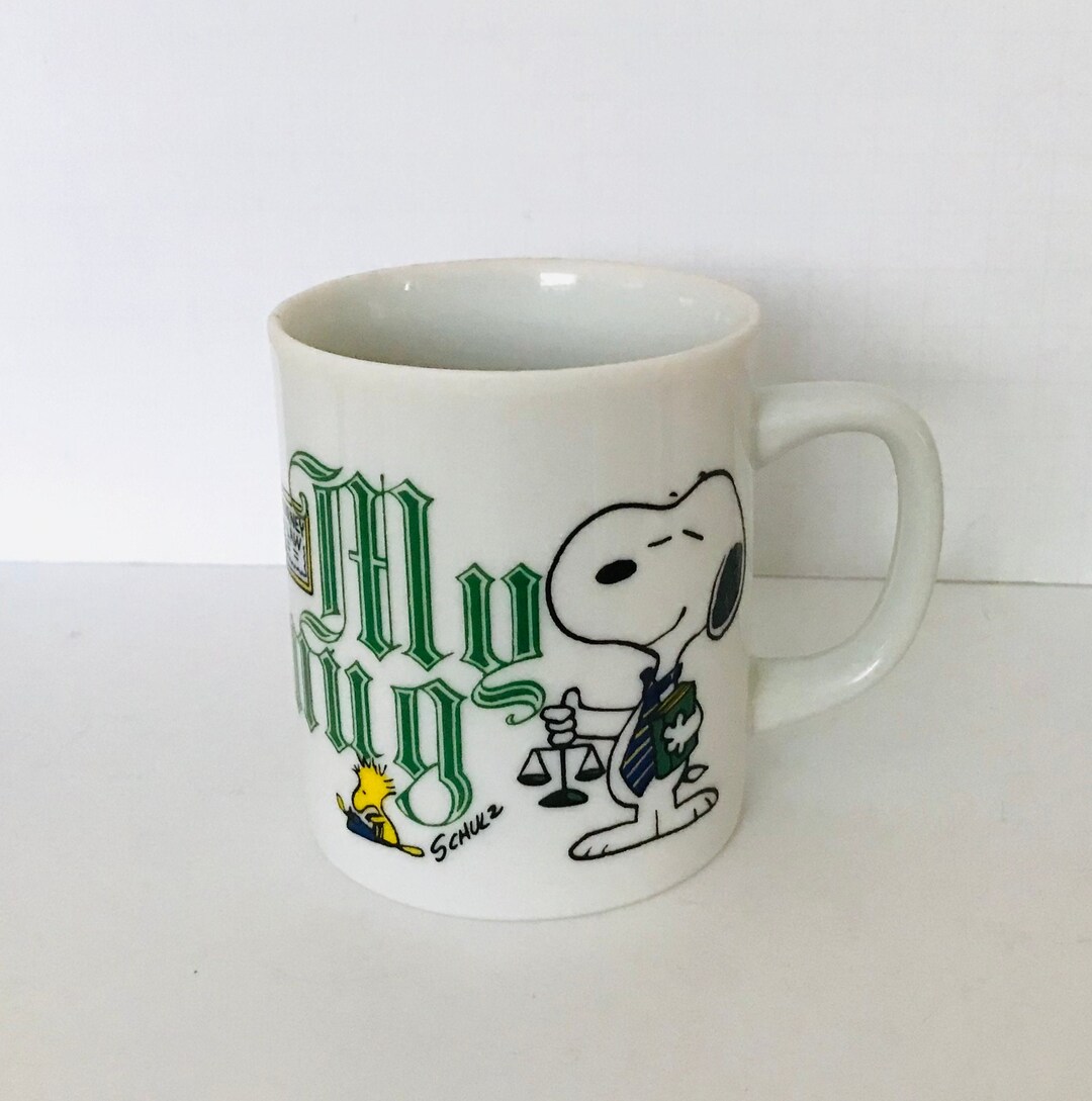 Vintage Snoopy & Woodstock Attorney at Law my Mug Etsy