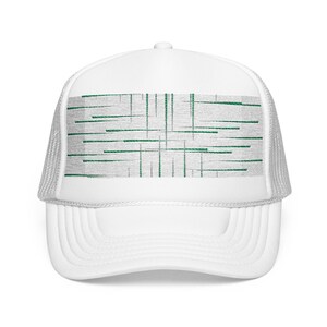 Embroidered Foam Trucker Hat: Retro Baseball Cap