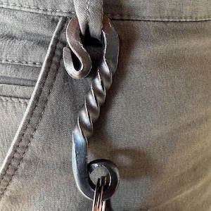 Key Ring - hand forged