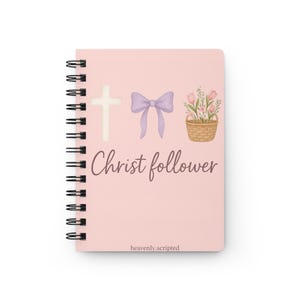 Faith-Inspired Spiral Bound Journal for Christ Followers | Perfect Easter Gift, Inspirational Writing, Prayer Notebook, Christian [...]