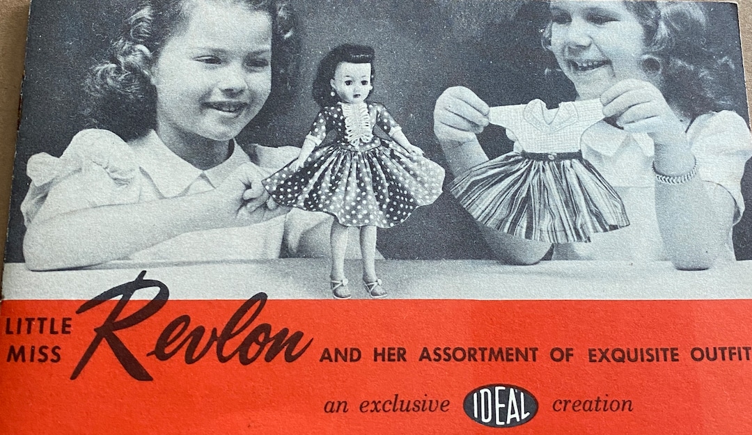 Little Miss Revlon and Her Assortment of Exquisite Outfits Brochure Etsy