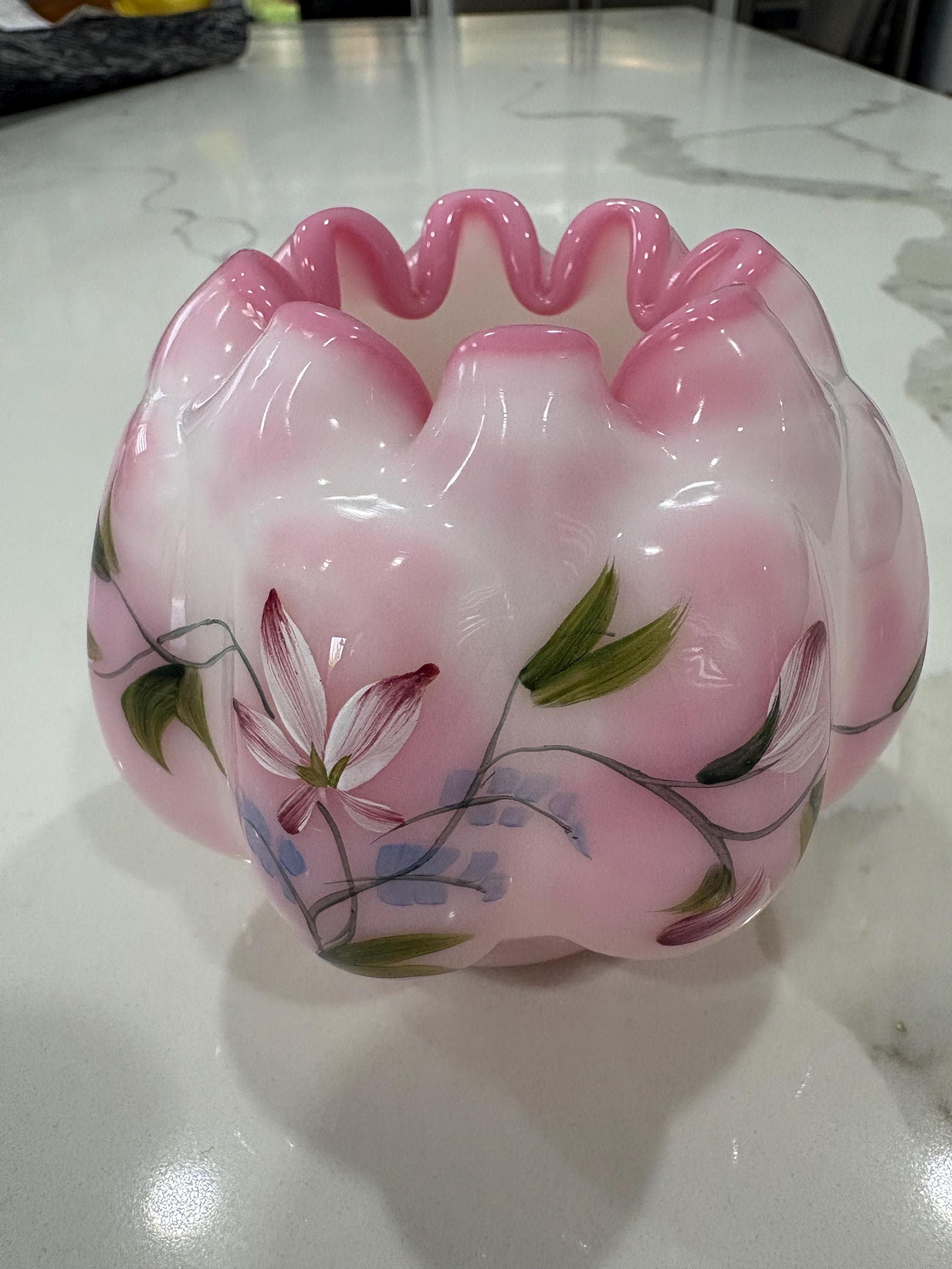 Fenton Rosalene Glass - Etsy