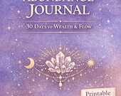 30 Day Abundance Journal | Law of Attraction Planner (PDF Download)