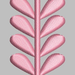 Elegantes Abaya Stickmuster: Blumenmuster (Digitaler Download) Digital Files