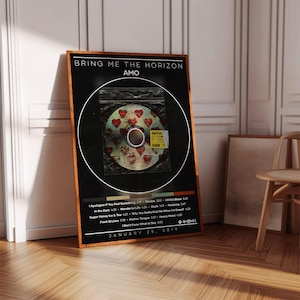 Bring Me the Horizon Poster | Amo Poster | Album Poster Print | Album Cover Poster | Metal Music Poster | Room Decor | Music Gift