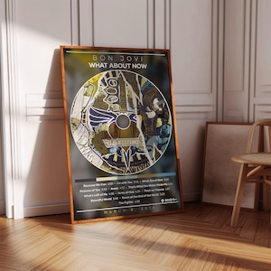 Bon Jovi Poster | What Print Print Poster | Album Poster Druck | Album Cover Poster | Rock Musik Poster | Zimmer Dekor | Musik Geschenk