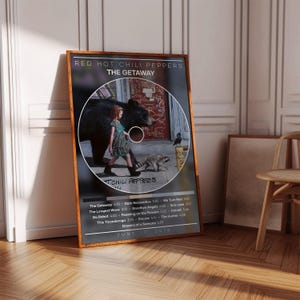 Red Hot Chili Peppers Poster | The Getaway Poster | Album Poster Print | Album Cover Poster | Rock Music Poster | Room Decor | Music Gift