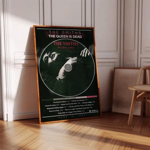 The Smiths Poster | The Queen Is Dead Poster | Album Poster Print | Album Cover Poster | Rock Music Poster | Room Decor | Music Gift