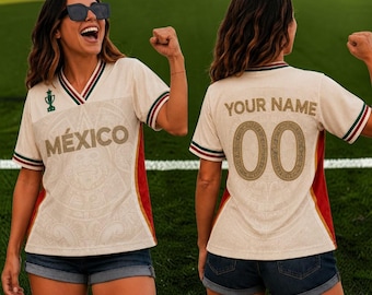 Mexico Football Jersey, Mexico Soccer Fan Shirt, Mexico National Team Jersey, Match Day Shirt, Football Fan Gift