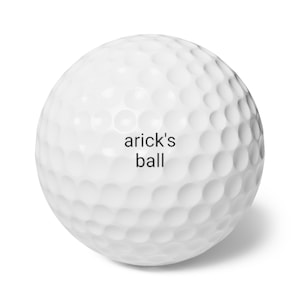 Golf Balls Set, Golf Lover Gift, Golf Accessories, Sports Lover Present, Golf Player Equipment, Golfing Gear