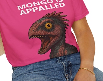 Dungeon Crawler Carl shirt, Mongo is Appalled, Carl Donut & Mongo, Funny shirt, LITRPG book lovers, fantasy apparel, affiliate, gift idea