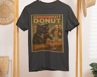 Dungeon Crawler Carl shirt, Censored Goddamnit Donut shirt, Princess Donut, Funny shirt, LITRPG book lovers, fantasy apparel, fun gift idea