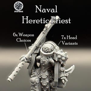 Marine Ketzer Priester | Trench Proxy | Würfel | Ketzer-Legion