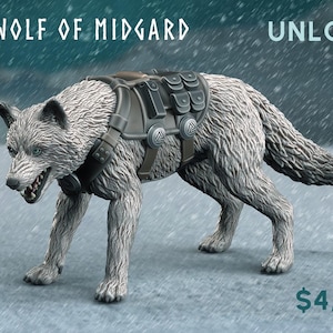 War Wolf | Viking Trench Crusade Proxy: Trench Dog | Rise Craft