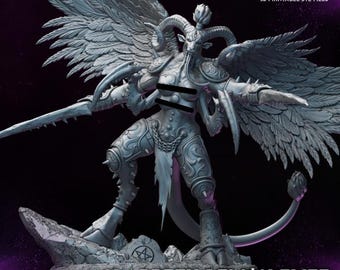 Glabrezu Demon Elite | Chaos Lust Prince Proxy | Dark Gods | Resin