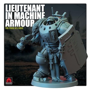 Lieutenant in Machine Armor | Trench Proxy | The Red Pilgrim |  New Antioch