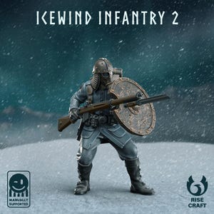 Icewind Infantry | Viking Trench Crusade Proxy: Heretic Trooper and Yeoman | Rise Craft | Heretic Legion and New Antioch