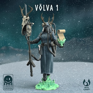 Volva | Viking Trench Crusade Proxy: Heretic Priest and Trench Cleric | Rise Craft | Heretic Legion and New Antioch