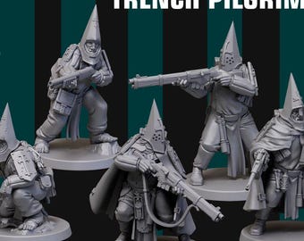 Pèlerins | Guerre des tranchées et procuration de Grimdark | Le pèlerin rouge