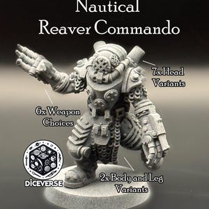 Comando Blasfemo de los Devastadores Náuticos / Guerra de Trincheras y Proxy Grimdark / Diceverse