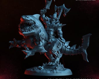 Kaptain Krunch / Señor de la Guerra Orko Montado / Dioses Oscuros