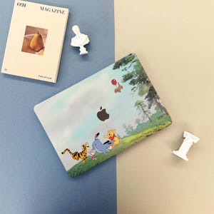 Winnie the Pooh MacBook Case for New 2025 M4 Air 15/13 Inch A3240 A3241 Laptop Cover for MacBook Pro 13 14 15 16 Inch 2024 M1 M2 M3 M4