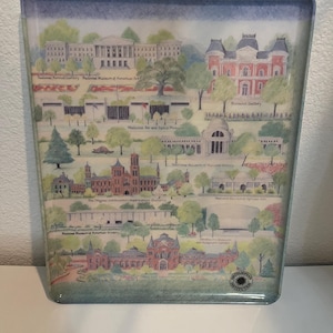 Smithsonian Melamine Souvenir Tray Mebel Italy