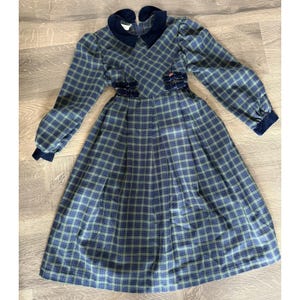 blue and green plaid christmas dress Just One Wish Emerald Green Plaid Dress, Large - The Mint Julep Boutique