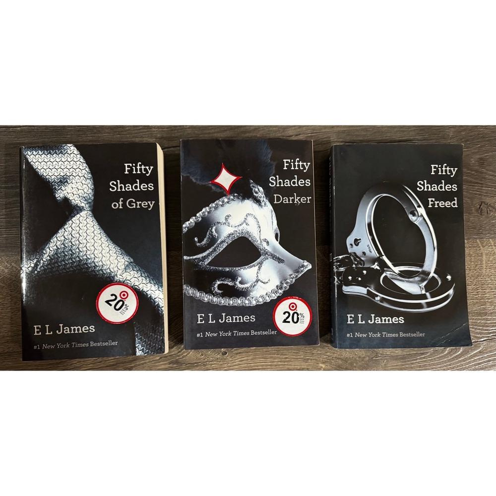 Fifty Shades of Gray Books 1,2,3 by EL James - Etsy