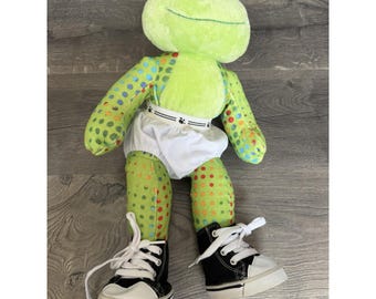 Build A Bear Rana Maculata con Scarpe e Biancheria Intima