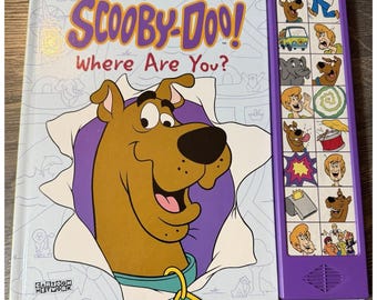 Libro interactivo de Scooby-Doo, ¿Dónde estás?, ¡EXTRAÑO Y RARO!