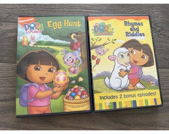2005 Dora the Explorer Dora's Double Length Adventures 3 DVD