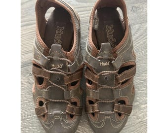 Vintage Leather Mudd Y2K Strap Hiking Adventure Sandal Woman's 7.5