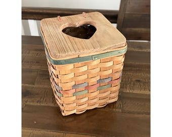 Vintage 1980S Tissue Box, Heart Top