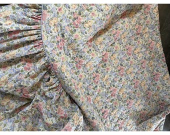 Edredón vintage Laura Ashley Floral Cottage King