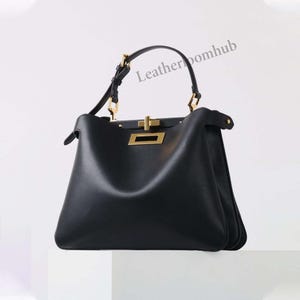 Leather Shoulder Bag – Minimalist Women’s Underarm Tote, Elegant Design