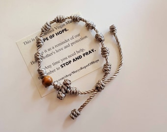 Knotted Rosary bracelet, original design