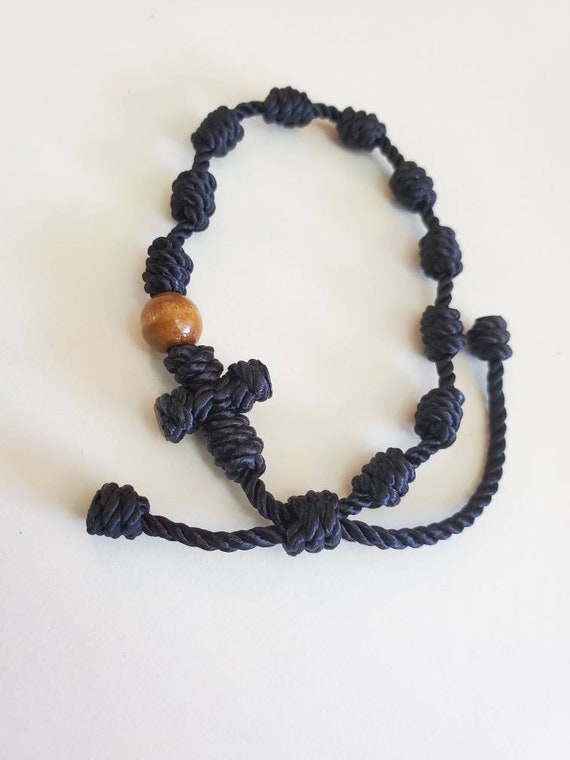 Knotted Rosary Bracelet, Original Design 