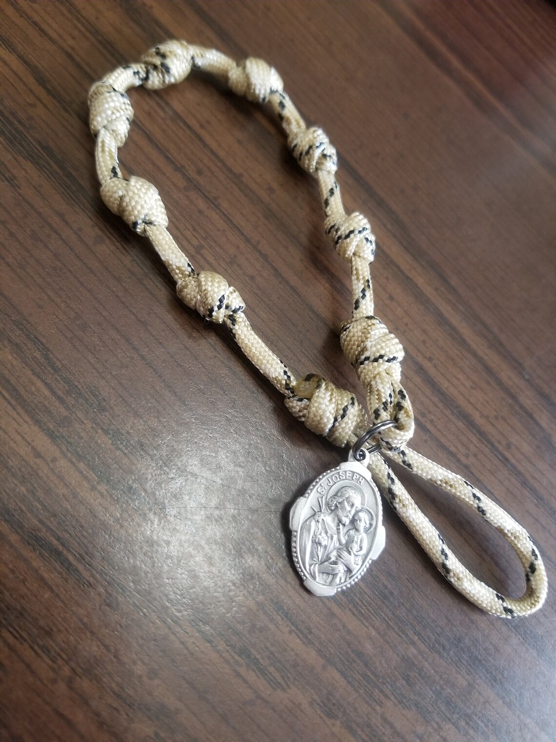 Saint Joseph's cord terror of demons Chaplet Etsy