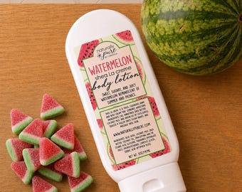 Watermelon Shea La Creme | Shea Butter Body Cream | Juicy Summer Hand & Body Lotion | Sweet Watermelon Scent