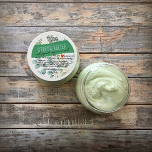 Stress Relief : Whipped Sugar Scrub, Eucalyptus Spearmint, Emulsified Scrub, Whipped Soap, Cream Soap, Foaming Bath Whip, Bath Whip
