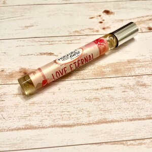 Perfume Oil: Love Eternal, Floral Citrus Roll on Perfume, Romantic, Moisturizing Dry Oil, Travel Size, Natural Perfume Oil
