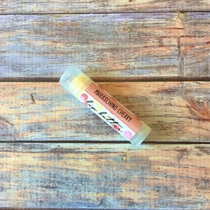 MARASCHINO CHERRY : Luxury Lip Butter, Lip Butter, Plant Based Moisturizer, Avocado and Cocoa Butter Formula, Beeswax Free