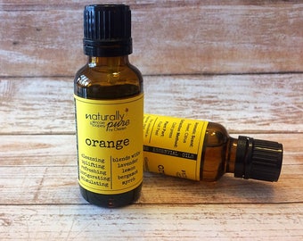 ORANGE Essential Oil, Pure and Undiluted, Uncut, Natural Perfume, Diffuser Oil, Aromatherapy
