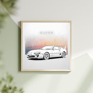 JDM Car Posters Toyota, Nissan, Honda, Mazda, Race Car Posters, Drifting, Mod,Father and Son Gift, Man Cave Garage - Digital Download Files.